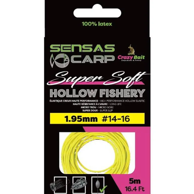 Élastique Sensas Hollow Fishery Super Soft