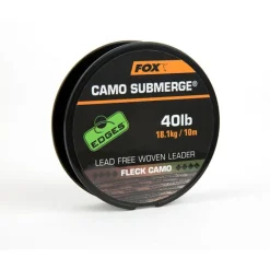 Fox Fils - Tresses Carpe^Leader Edges Submerge Camo Leader