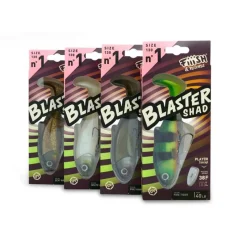 Fiiish Leurres Silure^Leurre Souple Armé Blaster Shad 130 - 13Cm