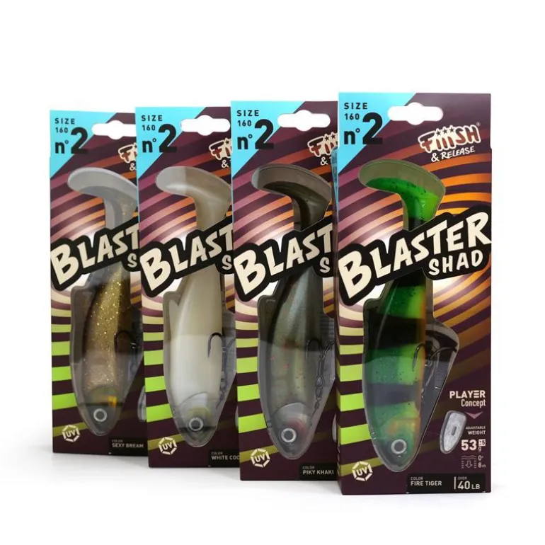 Leurre Souple Armé Fiiish Blaster Shad 160 - 16Cm