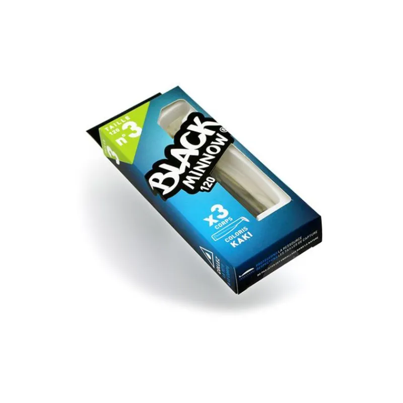 Fiiish Leurres Carnassiers|Leurres Mer^Leurre Souple Black Minnow 120 - Par 3