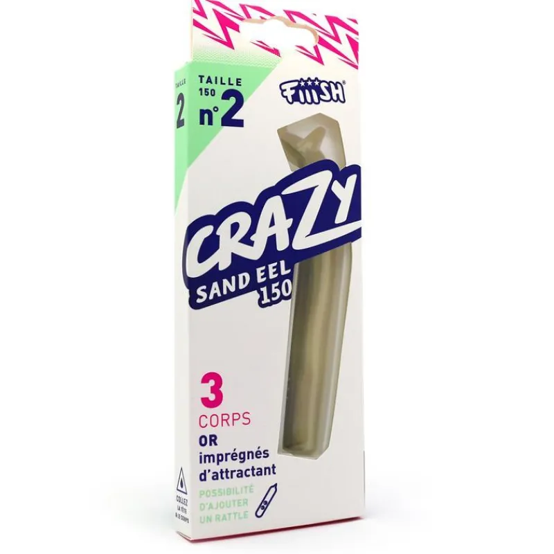Fiiish Leurres Mer^Leurre Souple Crazy Sand Eel 150 - Par 3