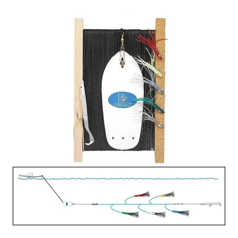Flashmer Lignes Montées^Ligne De Traine Capitaine