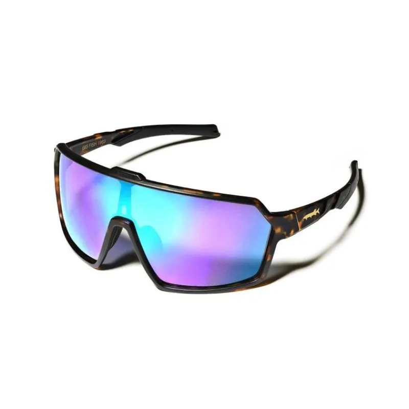 Big Fish 1983 Lunettes Polarisantes|Lunettes Polarisantes^Lunettes Polarisantes Virtual Pike Iridium Cameleon - Frame Brown Turtle