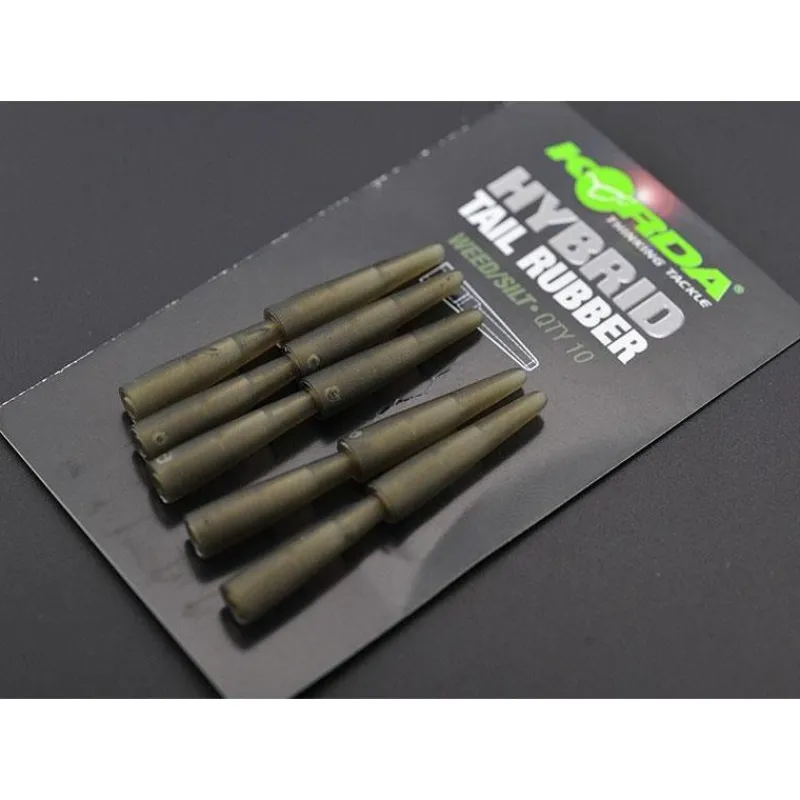 Korda Montages Carpe^Manchon Hybrid Tail Rubber - Par 10