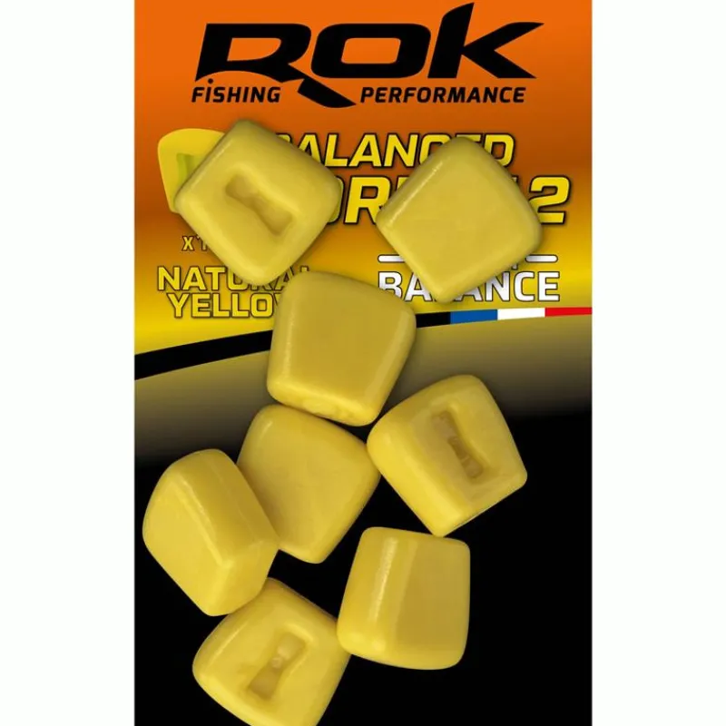 Rok Fishing Appâts - Amorces|Appâts Carpe^Maïs Artificiel Natural Yellow Balanced