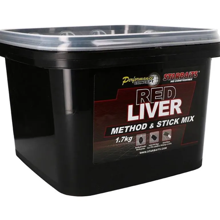 Method Mix Starbaits Performance Concept Red Liver Method & Stick Mix