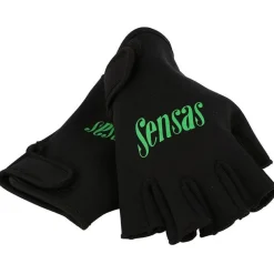 Mitaines Homme Sensas Neoprene Souple - Noir