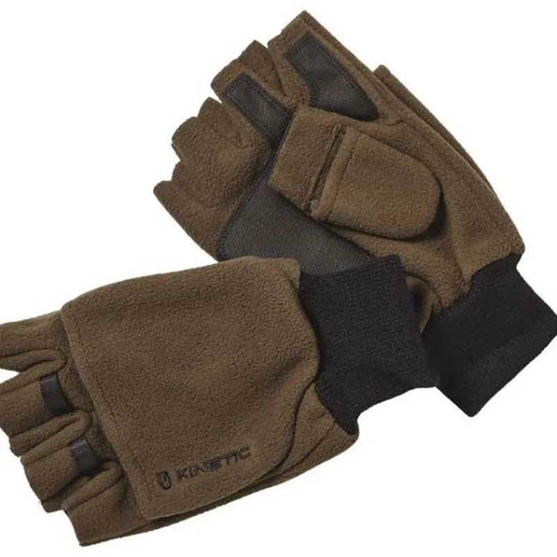 Kinetic Bonnets, Tours De Cou & Gants^Mitaines Wind Stop Polaire - Army Green