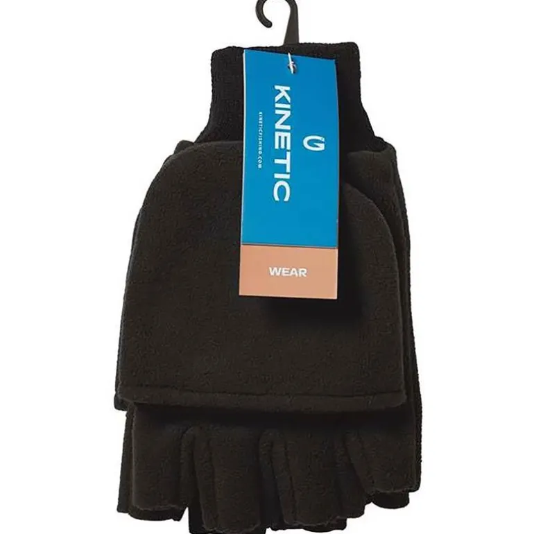 Mitaines Polaire Kinetic Wind Stop - Noir