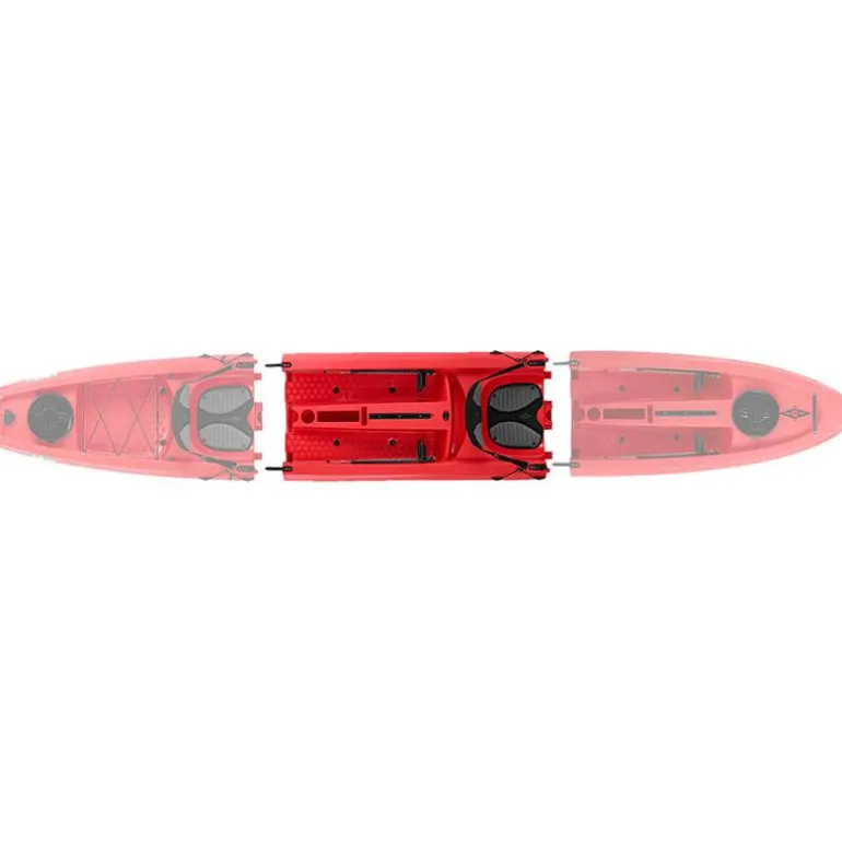 Module Supplémentaire Point 65°N Pour Kayak Modulable Mojito Rouge