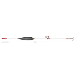 Mikado Montage Silure^Montage Mono Catfish Set I Adjustable Combi Rig