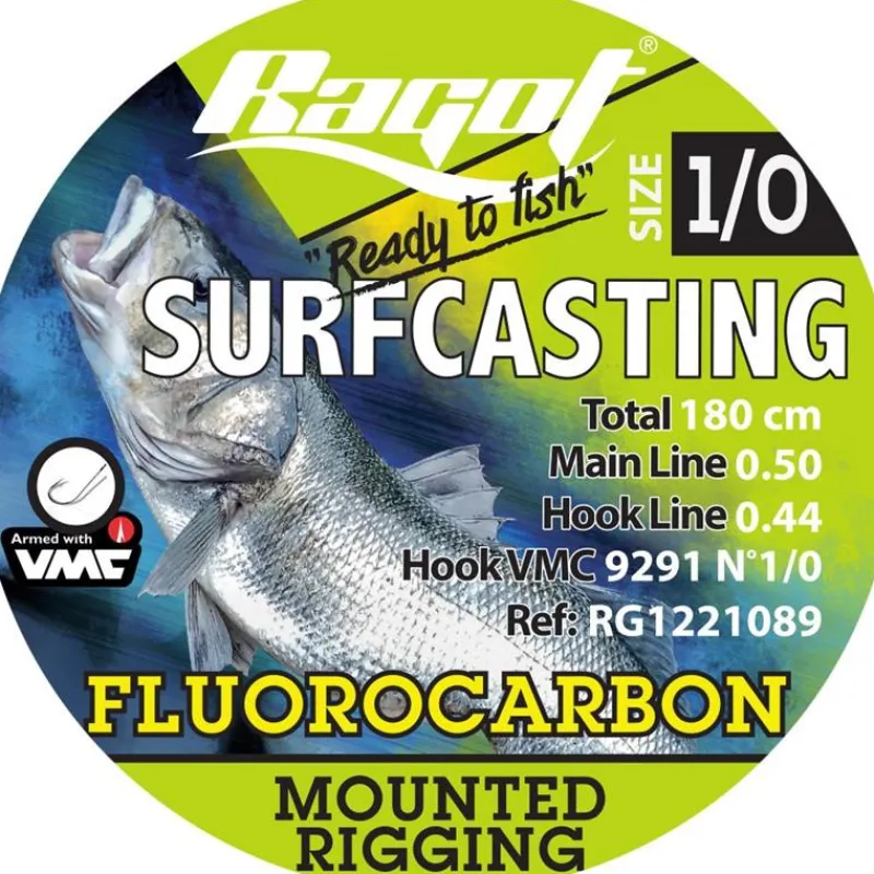 Ragot Lignes Montées^Montage Surf Surf Casting Rig