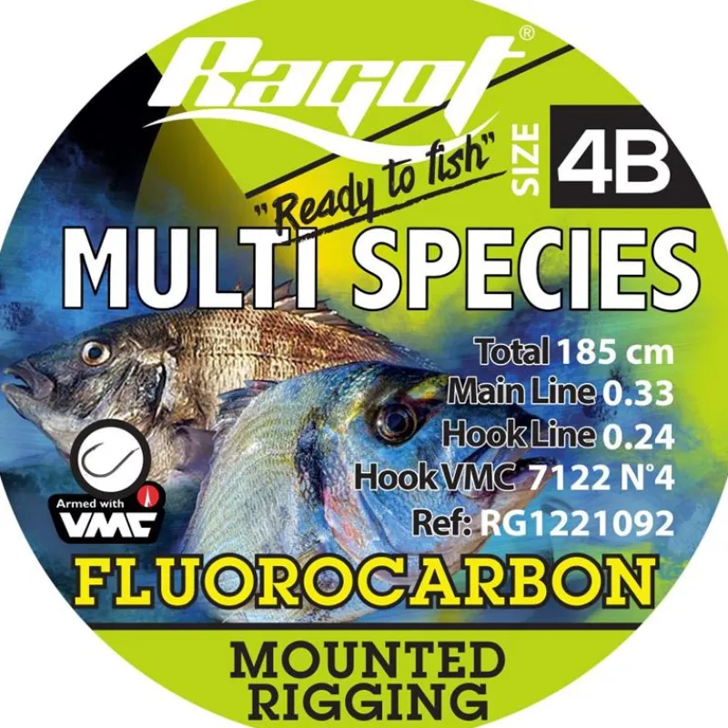 Ragot Lignes Montées^Montage Tout Venant Multi Species Rig