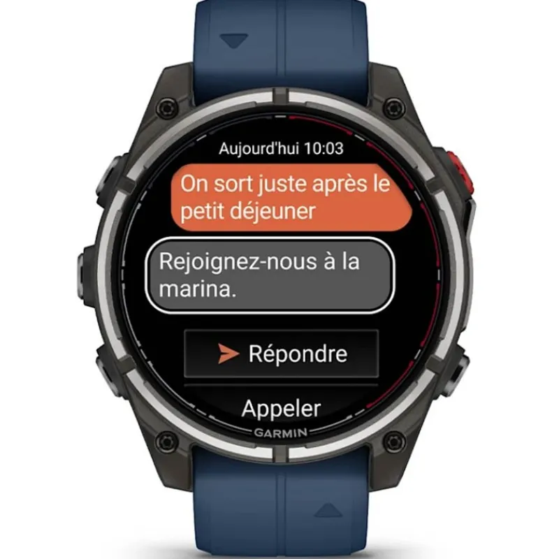Garmin Sondeurs & Gps|Sondeurs & Gps^Montre Connectée Gps Quatix 8 Pro Avec Écran Amoled