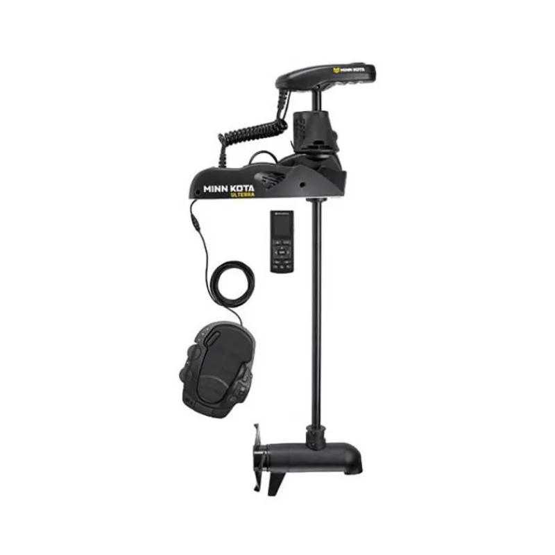 Minn Kota Moteurs Électriques Bateau^Moteur Electrique Ulterra 112Lbs Gps Avec Télécommande Wireless Avec Pédale Et Sonde Intégrée Dsc