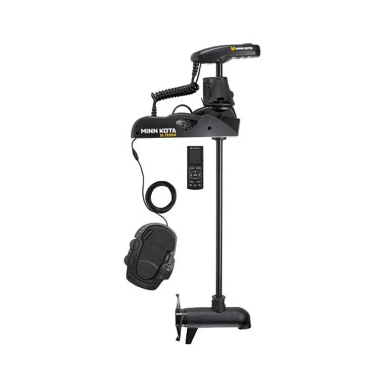Moteur Electrique Minn Kota Ulterra 80Lbs Gps Avec Télécommande Wireless Pédale Et Sonde Intégrée Dsc