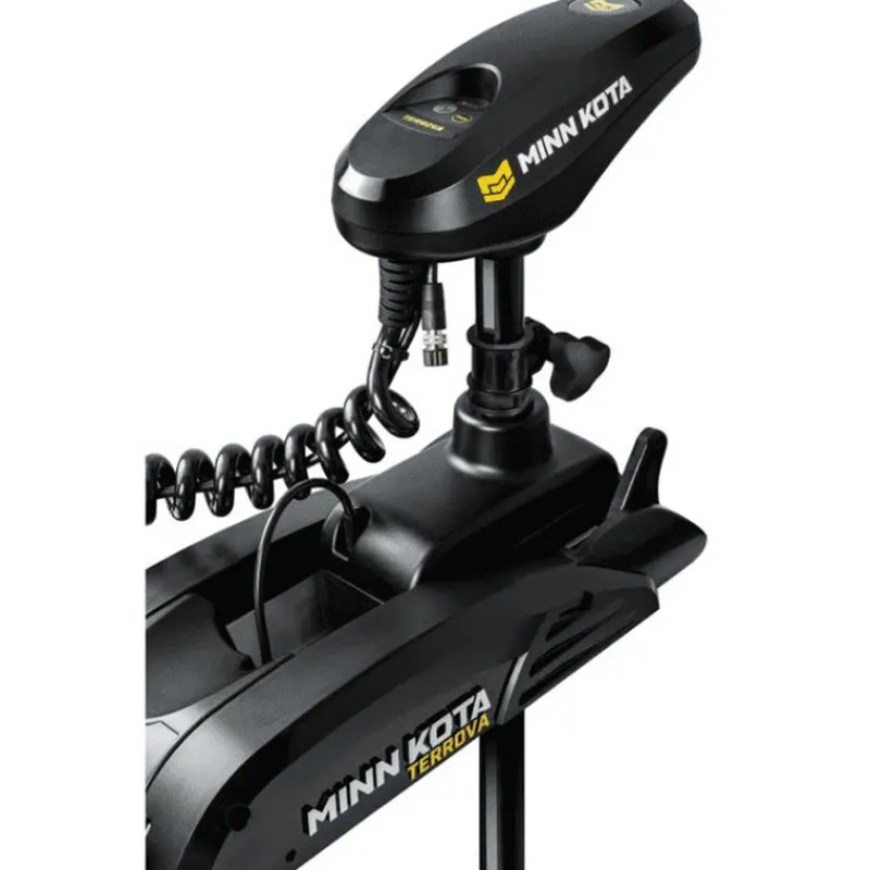Minn Kota Moteurs Électriques Bateau|Canoës & Kayaks De Pêche^Moteur Éléctrique Terrova 55Gps 12V Spécial Kayak Spotlock Arbre De 91Cm