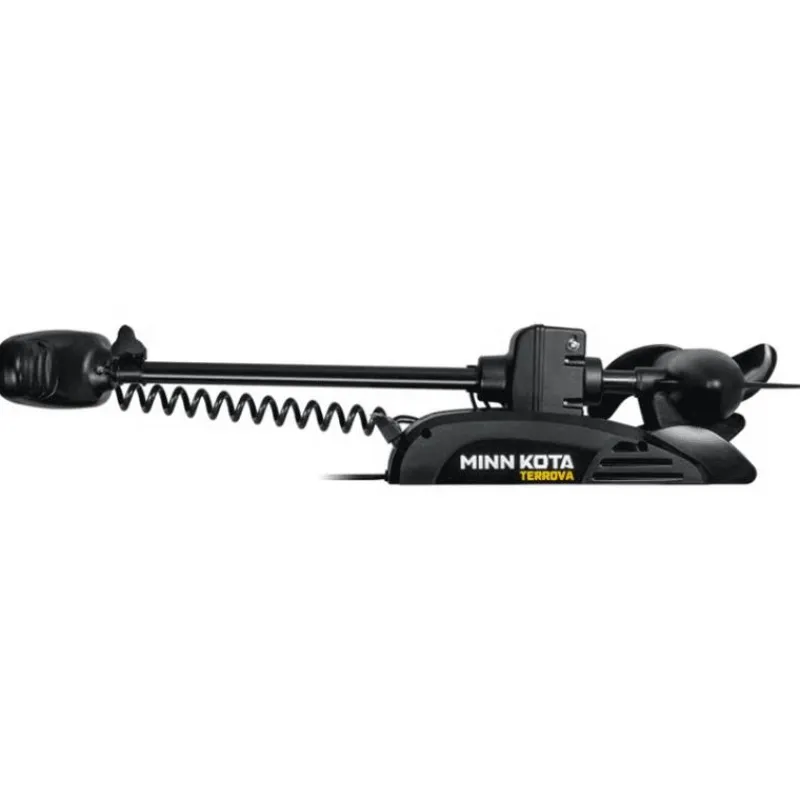 Minn Kota Moteurs Électriques Bateau|Canoës & Kayaks De Pêche^Moteur Éléctrique Terrova 55Gps 12V Spécial Kayak Spotlock Arbre De 91Cm