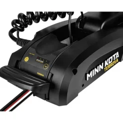 Minn Kota Moteurs Électriques Bateau|Canoës & Kayaks De Pêche^Moteur Éléctrique Terrova 55Gps 12V Spécial Kayak Spotlock Arbre De 91Cm