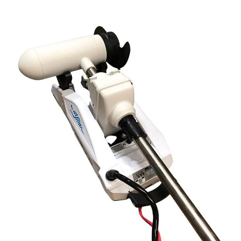 Moteur Électrique Haswing Cayman-B Gps 55Lbs Version 1.6 Plateforme Nouvelle Génération Blanc
