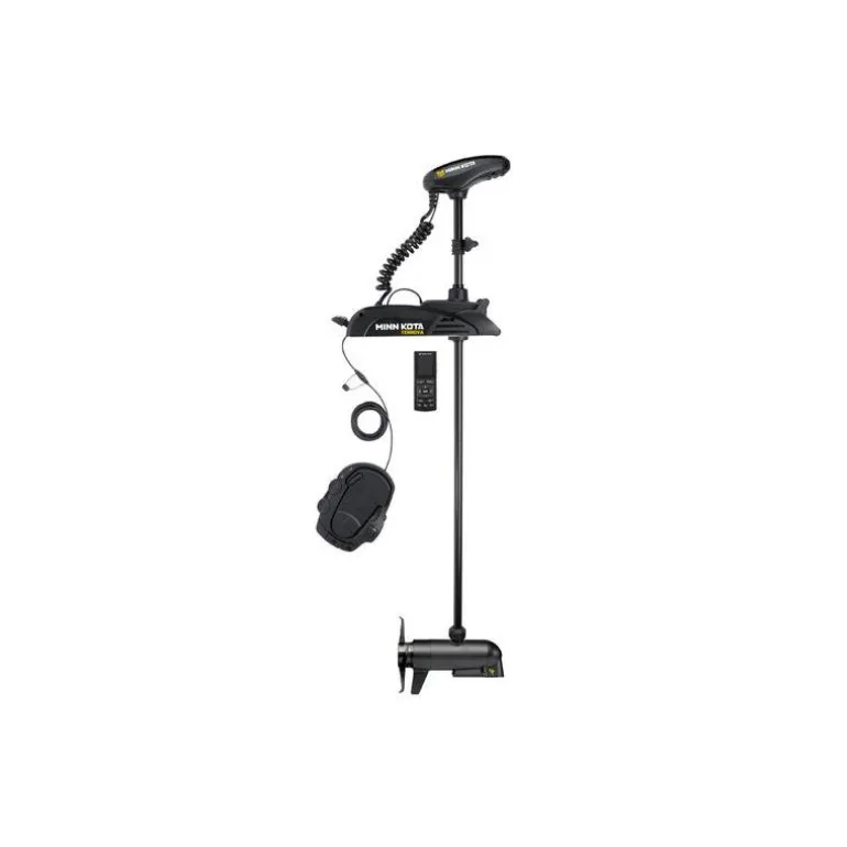 Moteur Électrique Minn Kota Terrova 112Lbs Gps Avec Télécommande Wireless Pédale Et Sonde Dsc
