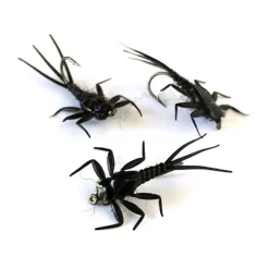 Mouche Sempe Nymphe Mayfly Noire - Par 3
