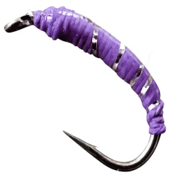 Vesuna Spécial Corégone^Mouche Chiro - Violet Tinsel Argent