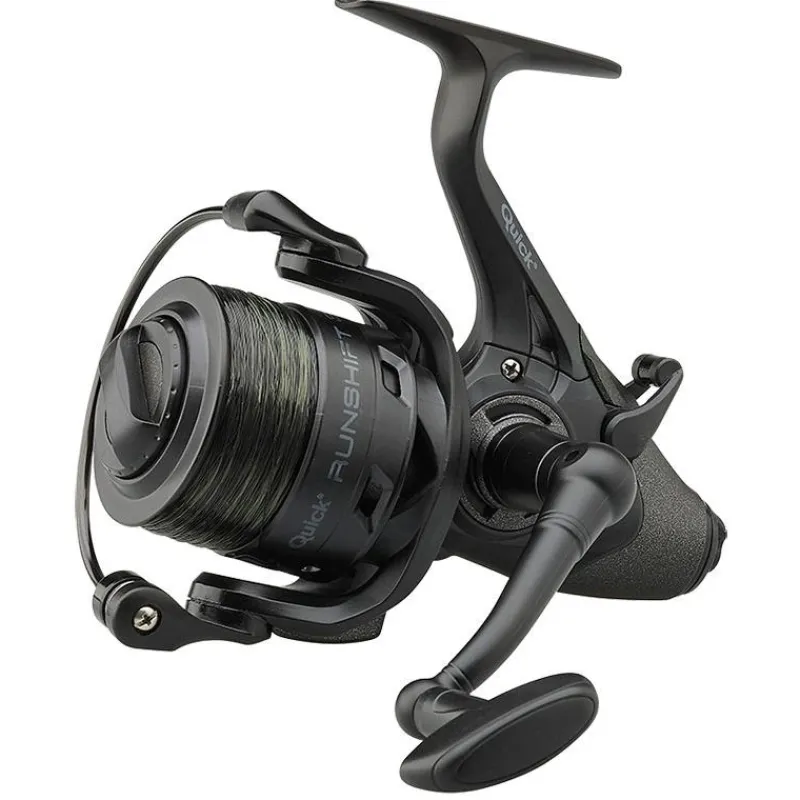 DAM Moulinets Carpe^Moulinet Débrayable Quick Runshift 3L Fs + Camo Line
