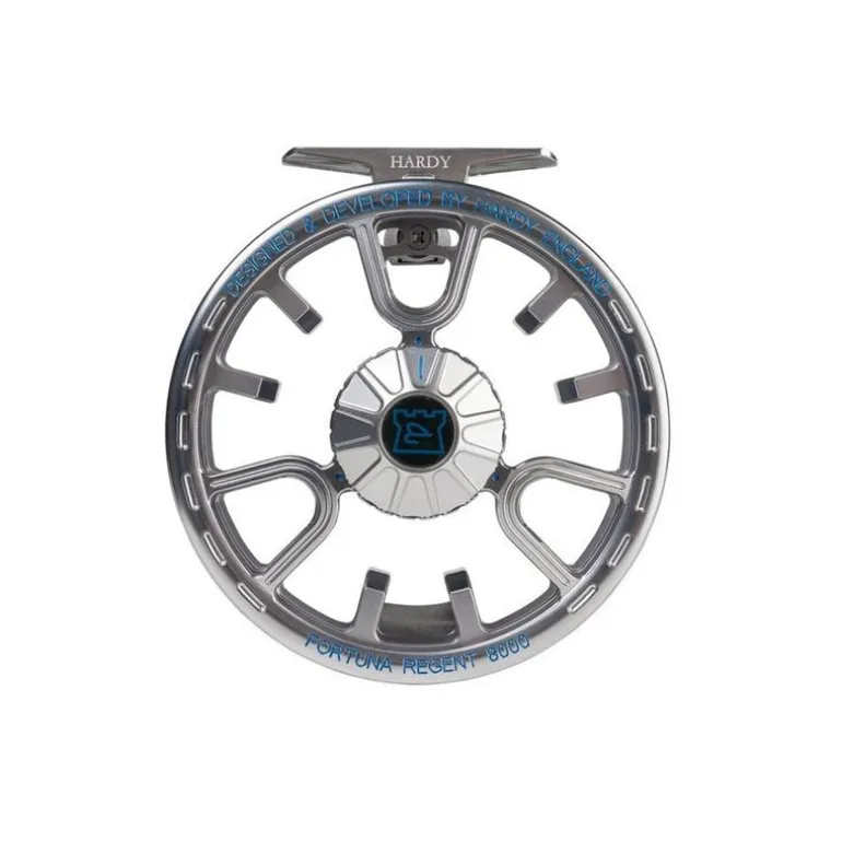 Moulinet Mouche Hardy Fortuna Regent Silver