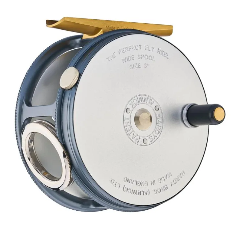 Moulinet Mouche Hardy 1921 Wide Spool Perfect Fly Reel