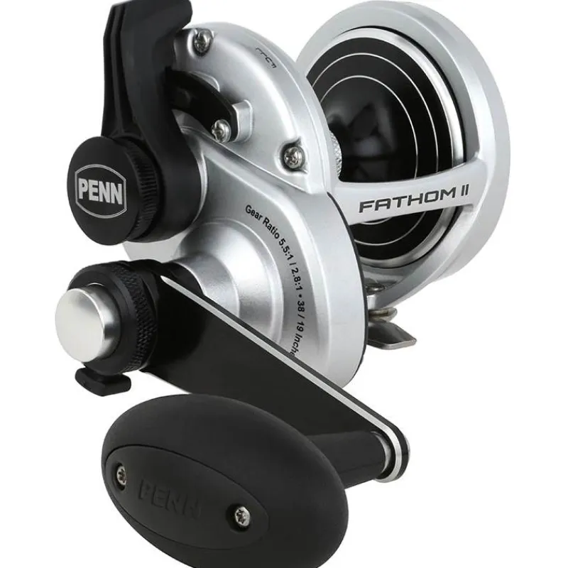 Penn Moulinets Mer^Moulinet Traîne Fathom Ii Lever Drag 2 Speed