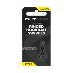 Émérillon Avid Carp Outline Mirco Ringed Hookbait Swivel