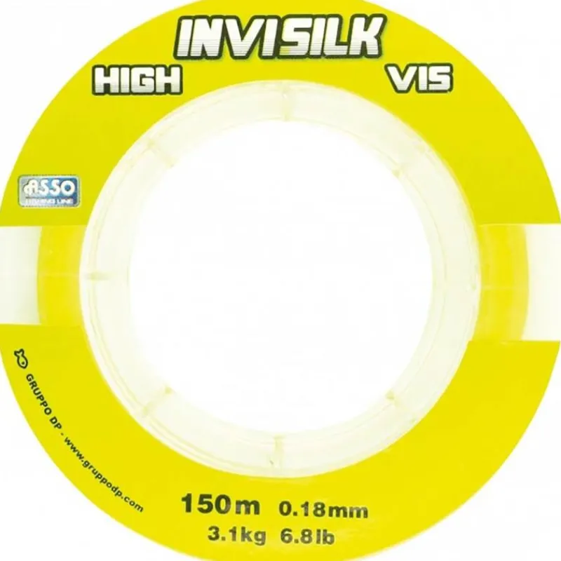 Asso Tresses - Fils - Bdl Mer^Nylon Invisilk - Fluo Jaune - 150M