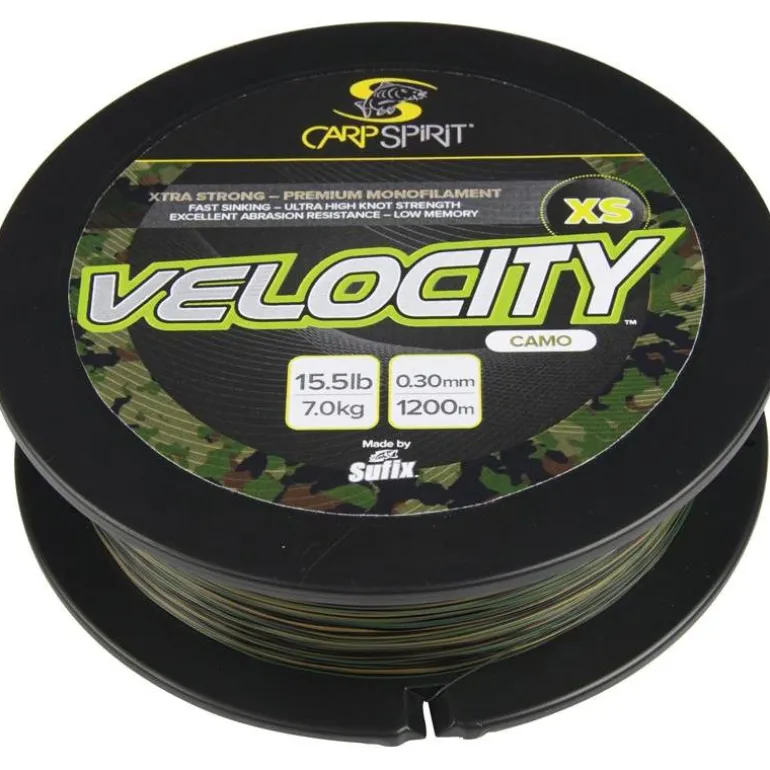 Nylon Carp Spirit Velocity Xs Lo-Vis Camo - 1200M