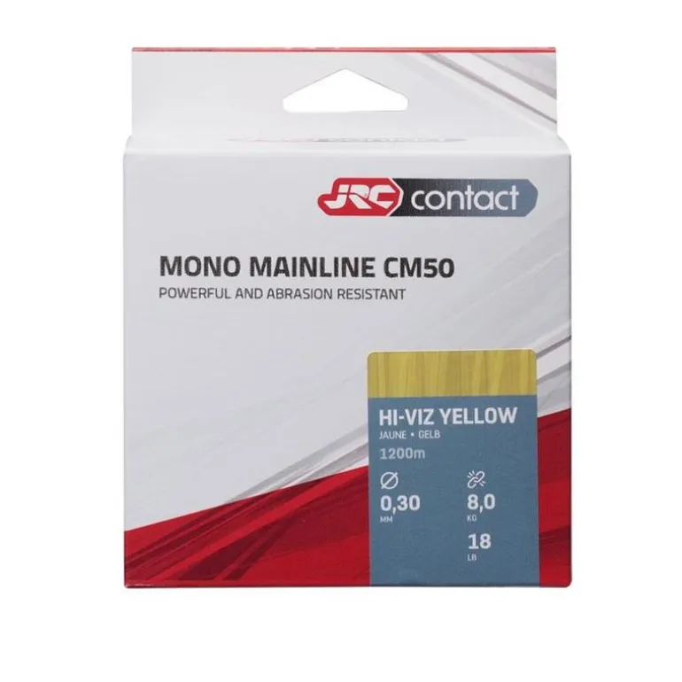 Nylon Jrc Contact Cm50 Hviz Yellow - 600M