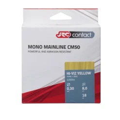JRC Fils - Tresses Carpe^Nylon Contact Cm50 Hvz Yellow - 1200M