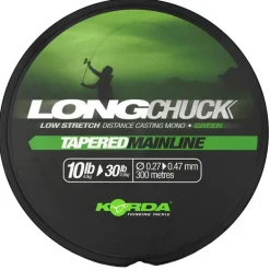 Nylon Korda Longchuck Tapered Mainline Green - 300M