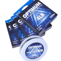 Map Fils - Tresses Coup & Anglaise^Nylon Optimum Reel Line - 300M