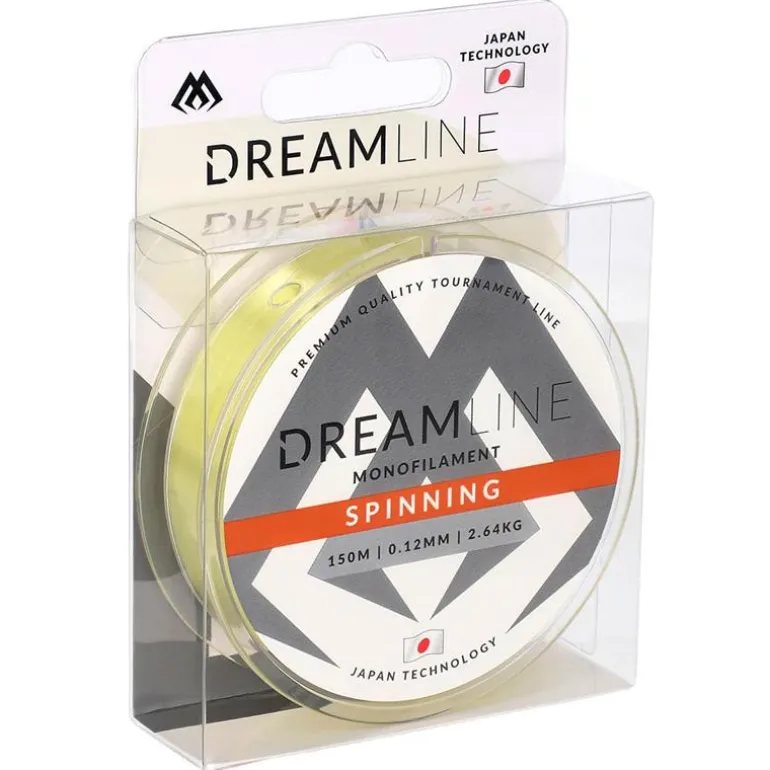 Nylon Mikado Dream Line Spinning - Jaune Fluo - 150M