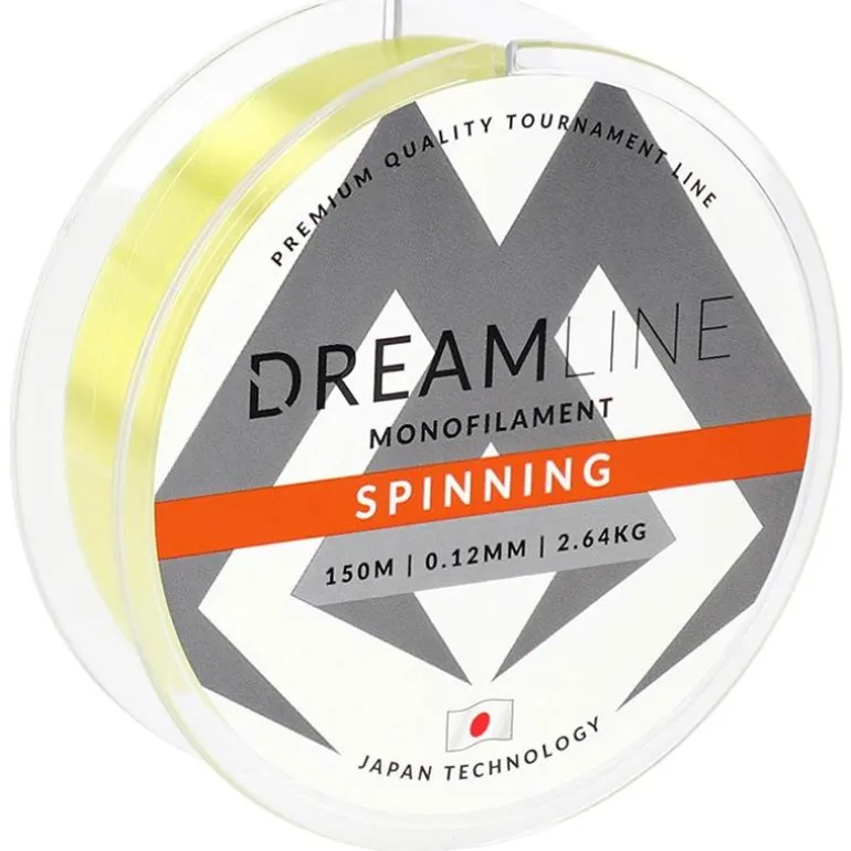 Nylon Mikado Dream Line Spinning - Jaune Fluo - 150M