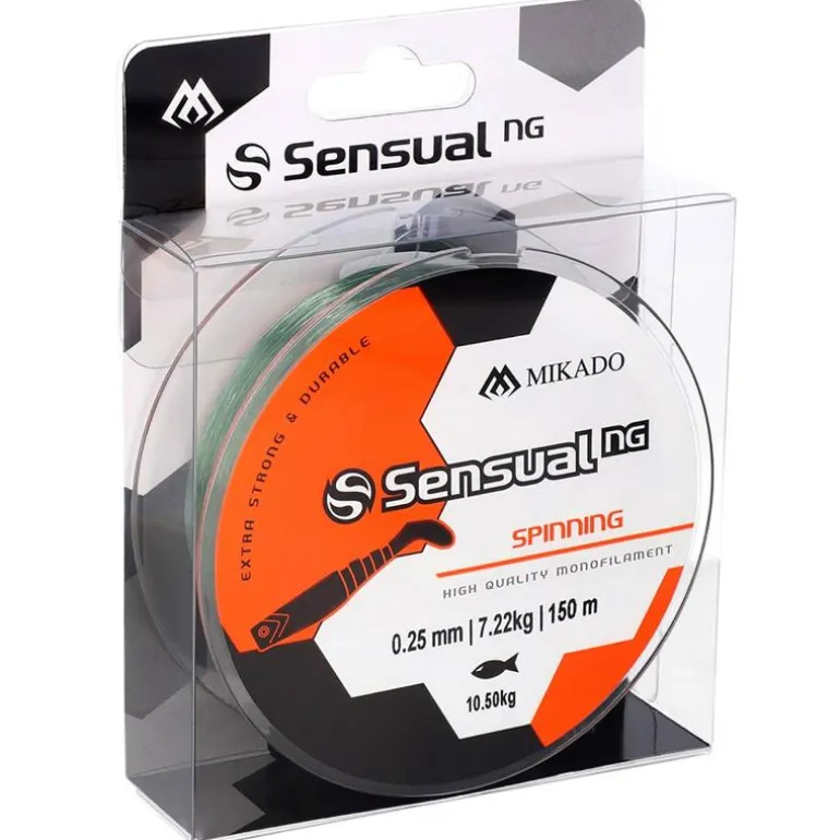 Nylon Mikado Sensual Ng Spinning - Vert Hi-Viz - 150M