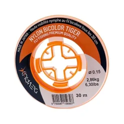 Devaux Fils Mouche^Nylon Mouche Bicolor Tiger - 30M