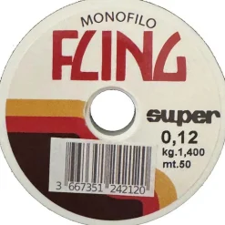 Nylon Mouche Vesuna Fling Transparent Bobine 50 Et 100M Du 6 Au 25/100