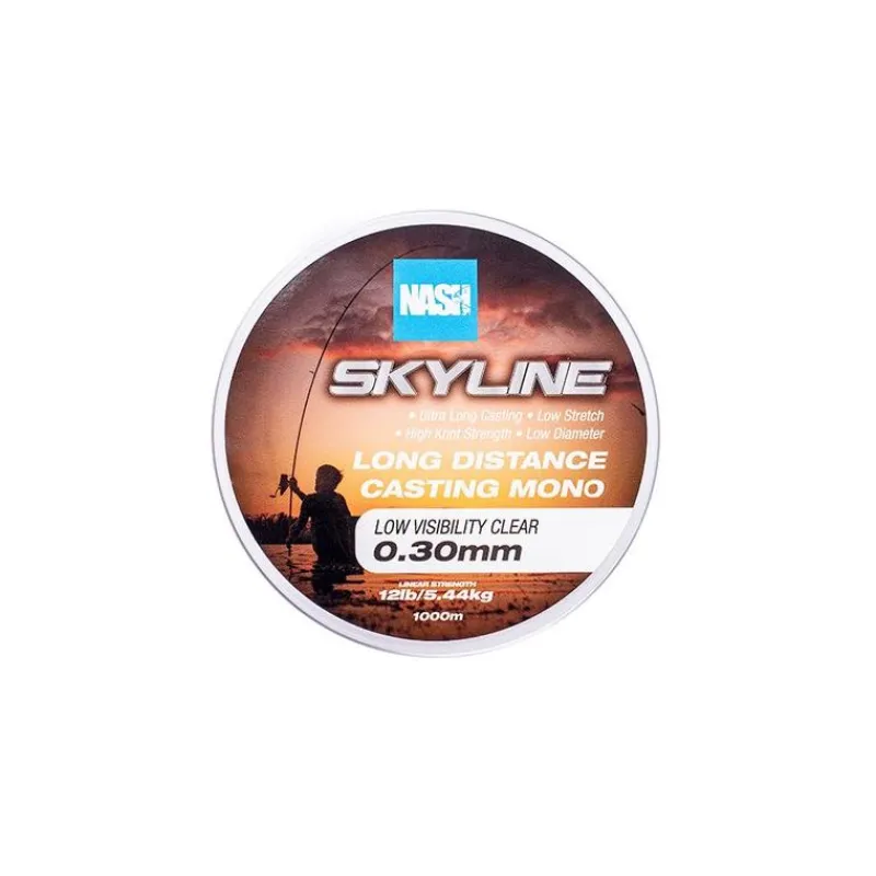 Nash Fils - Tresses Carpe^Nylon Highline Mono Clear - 1000M