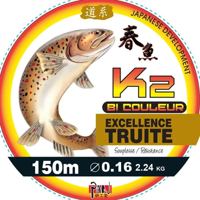 Pan Fils Truite^Nylon Excellence Truite K2 - 150M