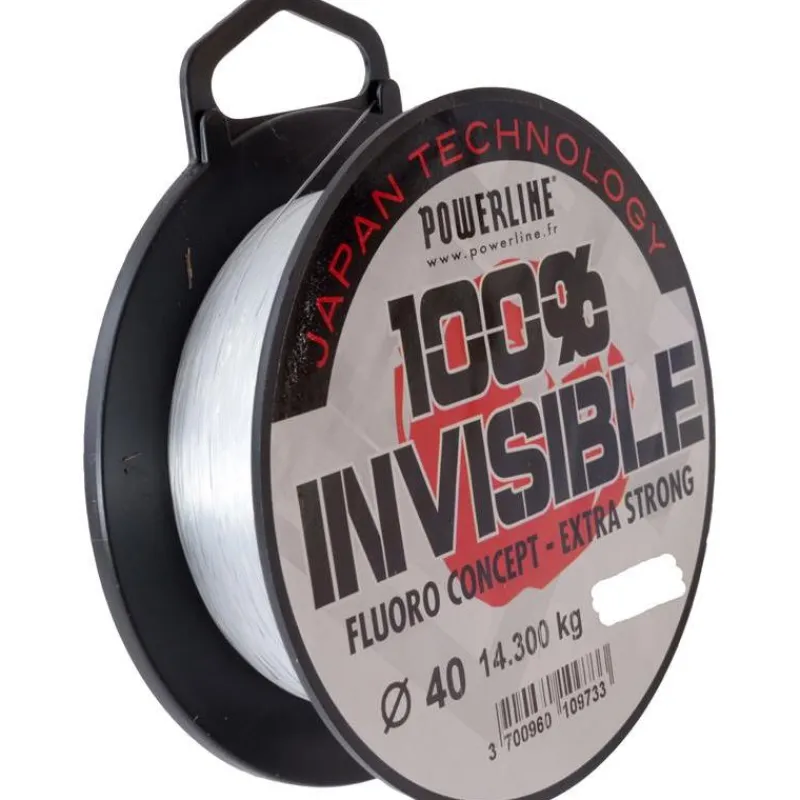 Powerline Fils - Tresses Carpe|Fils - Tresses - Bdl Carnassier^Nylon 100% Invisible - 300M