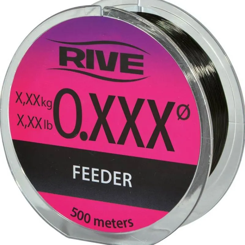Rive Fils - Tresses Coup & Anglaise^Nylon Feeder Match Line - 500M
