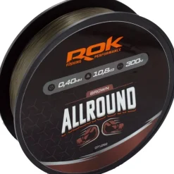 Nylon Rok Fishing Allround Monofilament Brown - 300M