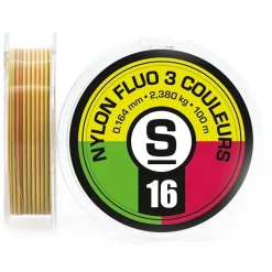 Nylon Sempe Fluo 3 Couleurs Jaune Rouge Vert